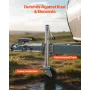 Trailer Jack with Wheel, 907 kg Load Capacity, Heavy Duty Swivel Boat Trailer Jack with PP Dual Wheel & Ergonomic Handle, 381-68