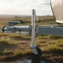 Trailer Donkraft med Hjul, 907 kg Bæreevne, Heavy Duty Swivel