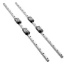 Linear Rail Guide Kit, HGR20, 2Pcs 1000 mm (39.4 inch) Linear Motion Rails and 4Pcs Bearing Slide Blocks, Anti Rust and High Pre