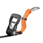 VEVOR Ratchet Straps, 38.1 mm x 1.8 m, Heavy Duty Tie Down Straps with Carabiners, 1100 kg Break Strength, Carry Bag, Tie Down R