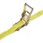 VEVOR Ratchet Straps, 38.1 mm x 3 m, Heavy Duty Tie Down Straps with Double J Hook, 3000 kg Break Strength, Carry Bag, Tie Down 