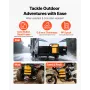 Metal Fuel Container, 20 L, Fuel Jerry Can with Spout and Comfort Handle, 6 L/min Max Flow Rate, Leakproof & Corrosion-resistant