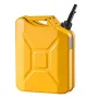 Metal Fuel Container, 20 L, Fuel Jerry Can with Spout and Comfort Handle, 6 L/min Max Flow Rate, Leakproof & Corrosion-resistant