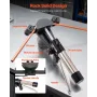 VEVOR Hydraulic Tubing Bender Kit, 6 mm to 22 mm, Copper Tube Pipe Bender, HVAC Bending Tool Set, 90° Bend, with 7 Aluminium All