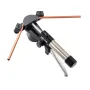 Hydraulic Tubing Bender Kit, 6 mm to 22 mm, Copper Tube Pipe Bender, HVAC Bending Tool Set, 90° Bend, with 7 Aluminium Alloy Die