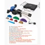 Hydraulic Tubing Bender Kit, 6 mm to 22 mm, Copper Tube Pipe Bender, HVAC Bending Tool Set, 90° Bend, with 7 Color Aluminium All