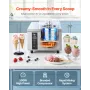 VEVOR Commercial Hard Ice Cream Machine, 500W 5L per Hour, Gelato Hard Serve Ice Cream Maker with 2.8L 304 Stainless Steel Cylin