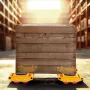 4 STK Machinery Skate Dolly, 17637LBS/8T Industrial Machinery