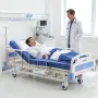 Premium 3 Function Full Electric Hospital Bed, Electric Medical Bed with Backrest, Legrest & Height Adjustment, 127mm Locking Ca