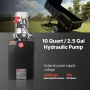 VEVOR 10 L Hydraulic Power Unit, Single Acting Dump Trailer Pump, 22 MPa Max Relief Pressure & 3.4 L/min Flow Rate, DC 12V Hydra