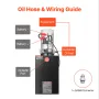10 L Hydraulic Power Unit, Single Acting Dump Trailer Pump, 22 MPa Max Relief Pressure & 3.4 L/min Flow Rate, DC 12V Hydraulic P