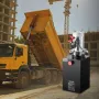 VEVOR 10 L Hydraulic Power Unit, enkeltvirkende dumper trailerpumpe, 22 MPa Max aflastningstryk & 3,4 l/min flowhastighed, DC