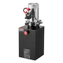 VEVOR 10 L Hydraulic Power Unit, Single Acting Dump Trailer Pump, 22 MPa Max Relief Pressure & 3.4 L/min Flow Rate, DC 12V Hydra
