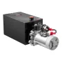 10 L Hydraulic Power Unit, Single Acting Dump Trailer Pump, 22 MPa Max Relief Pressure & 3.4 L/min Flow Rate, DC 12V Hydraulic P