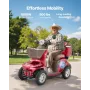 Heavy Duty 4-hjulede mobilitetsscootere til seniorer og voksne