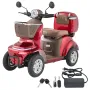 Heavy Duty 4-hjulede mobilitetsscootere til seniorer og voksne