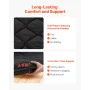 Japanese Tatami Mat, Queen Size Foldable Japanese Tatami Mattress, Futon Mattress with Storage Bag & Fastener, 9-Layer Floor Mat