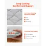 Japanese Tatami Mat, Twin Size Foldable Japanese Tatami Mattress, Futon Mattress with Storage Bag & Fastener, 9-Layer Floor Mat 