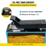 Lufthydraulisk pumpe Power Pack Unit 10.000 PSI 103 i 3CAP