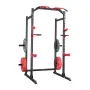 VEVOR Power Cage Power Rack, Multifunctional Barbell Squat Rack with Adjustable Height, Home Gym Strength Training Workout Equip