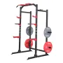 Power Cage Power Rack, Multifunctional Barbell Squat Rack with Adjustable Height, Home Gym Strength Training Workout Equipment w