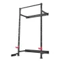 Folding Power Cage, Wall-Mounted Power Rack Squat Rack, Multifunctional Strength Training Workout Equipment with Landmine Holder