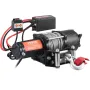 Elektrisk vinsch, 12V 4500 lb Load Capacity Steel Rope Winch, IP55 1/4â €  x 39ft ATV UTV vinsch med trådløs håndholdt