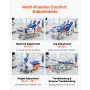 Premium 5 funktion fuld elektrisk hospitalsseng, elektrisk