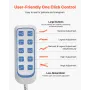 Premium 5 funktion fuld elektrisk hospitalsseng, elektrisk