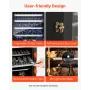 Miniatures Storage Case, Fits for 1:2500-1:3500 Scale Models, Wooden Miniatures Display Holder with 5 Tray & 13 Slots, Clear Vie