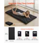 Japanese Tatami Mat, Twin Size Foldable Japanese Tatami Mattress, Futon Mattress with Storage Bag & Fastener, 9-Layer Floor Mat 