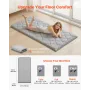 Japanese Tatami Mat, Twin Size Foldable Japanese Tatami Mattress, Futon Mattress with Storage Bag & Fastener, 9-Layer Floor Mat 
