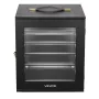 Miniatures Storage Case, Fits for 1:1750-1:2000 Scale Models, Wooden Miniatures Display Holder with 5 Tray & 13 Slots, Clear Vie