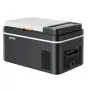 Car Refrigerator, DC 12/24V AC100-240V Compressor Electric Cooler, -20°C to 20°C Car Fridge with APP Control, 22L Cars Freezer f