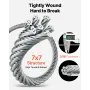 4,76 mm Wire Rope Kit, 61 m længde, 304 rustfrit stål wire