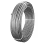 4.76 mm Wire Rope Kit, 61 m Length, 304 Stainless Steel Wire Cable, 7.1 kN Breaking Strength, 7 x 7 Strands Construction, Steel 