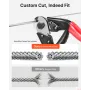 3,2 mm Wire Rope Kit, 12,2 m længde, 316 rustfrit stål wire