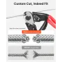 3.2 mm Wire Rope Kit, 30.5 m Length, 304 Stainless Steel Wire Cable, 2.9 kN Breaking Strength, 7 x 7 Strands Construction, Steel