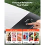 Car Refrigerator, DC 12/24V AC100-240V Compressor Electric Cooler, -20°C to 20°C Car Fridge with APP Control, 15L Cars Freezer f