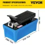 Lufthydraulisk pumpe Power Pack Unit 10.000 PSI 103 i 3CAP