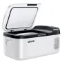VEVOR Car Refrigerator, DC 12/24V AC100-240V Compressor Electric Cooler, -20°C to 20°C Car Fridge with APP Control, 15L Cars Fre
