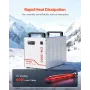Industrial Water Cooler, CW-3000, Industrial Water Cooler Cooling System with 9 L Tank Capacity, 10 L/min Max Flow, Cooling Mach