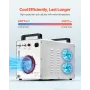 Industrial Water Cooler, CW-3000, Industrial Water Cooler Cooling System with 9 L Tank Capacity, 10 L/min Max Flow, Cooling Mach
