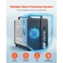 Industrial Water Chiller, 1600W, Industrial Water Cooler Cooling System with Compressor, 16 L/min Max Flow Rate, 7 L Tank Capaci