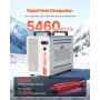 industriel vandkøler, 1600W, industriel vandkølerkølesystem med