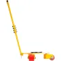 Machinery Skate Dolly, 6614 LBS/3T Industrial Machinery Mover with Handle, Carbon Steel Machinery Moving Skate with 3 360° Swive