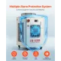 Industrial Water Chiller, 5000W, Industrial Water Cooler Cooling System with Compressor, 15L Tank Capacity, 70 L/min Max Flow Ra