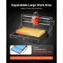 3018 CNC Router Machine, 60W Spindle, 3-Axis Wood Engraving Milling Machine, with 300 x 180 x 40 mm Working Area, Offline Contro