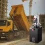 VEVOR 15 L Hydraulic Power Unit, Single Acting Dump Trailer Pump, 22 MPa Max Relief Pressure & 3.4 L/min Flow Rate, DC 12V Hydra