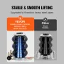 Triple Bag Air Jack 3 Ton/6600 lbs Pneumatic Jack for Car SUV Lifting
